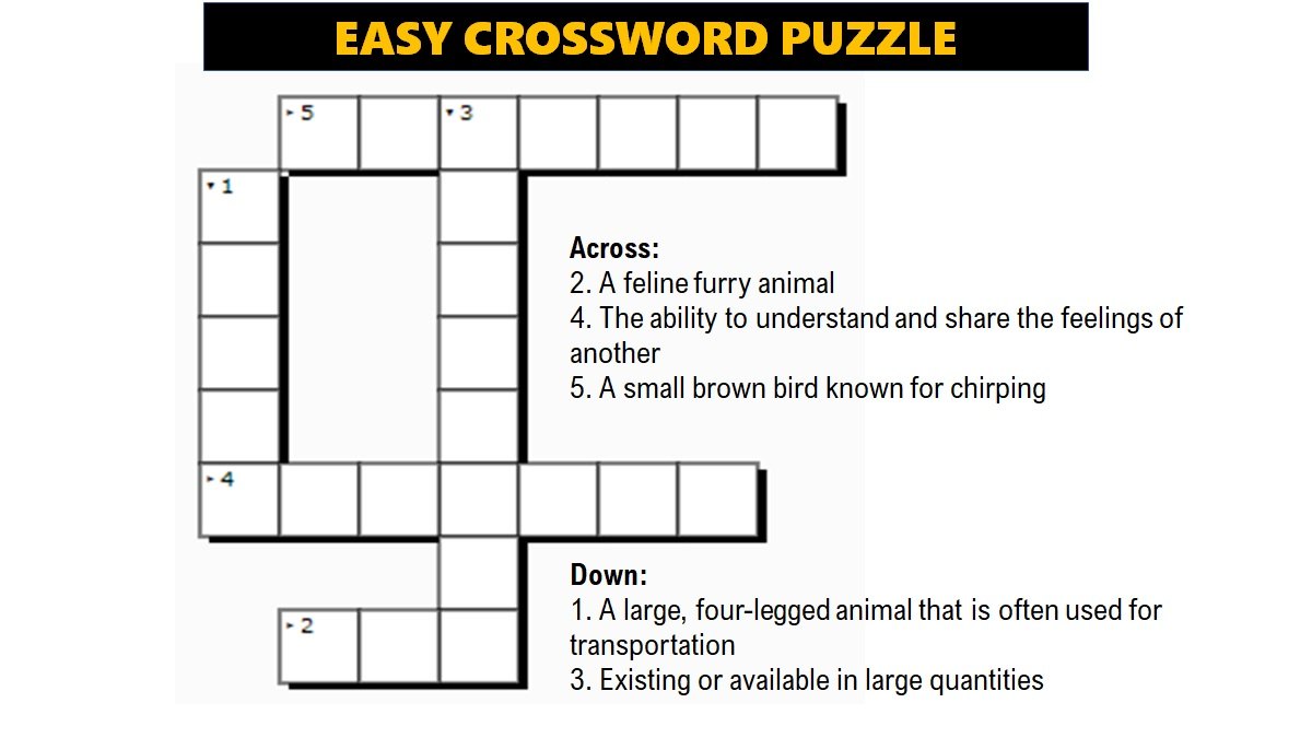Crossword Puzzles: A Journey into the World of Words